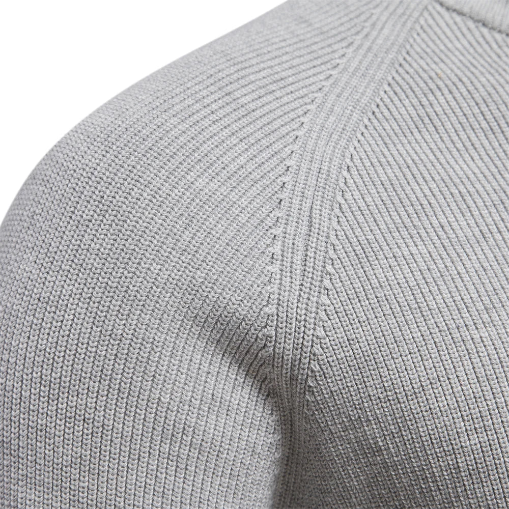 Brock | Classic Zip Neck Sweater