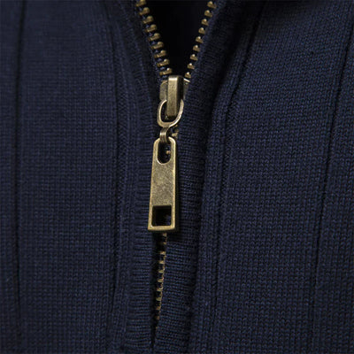 Brock | Classic Zip Neck Sweater