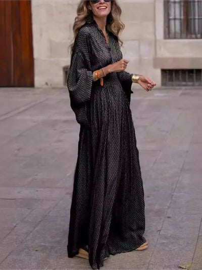 Nicole - Vintage Boho Casual Maxi Dress