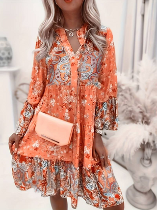 Adeena Floral Bohemian Dress