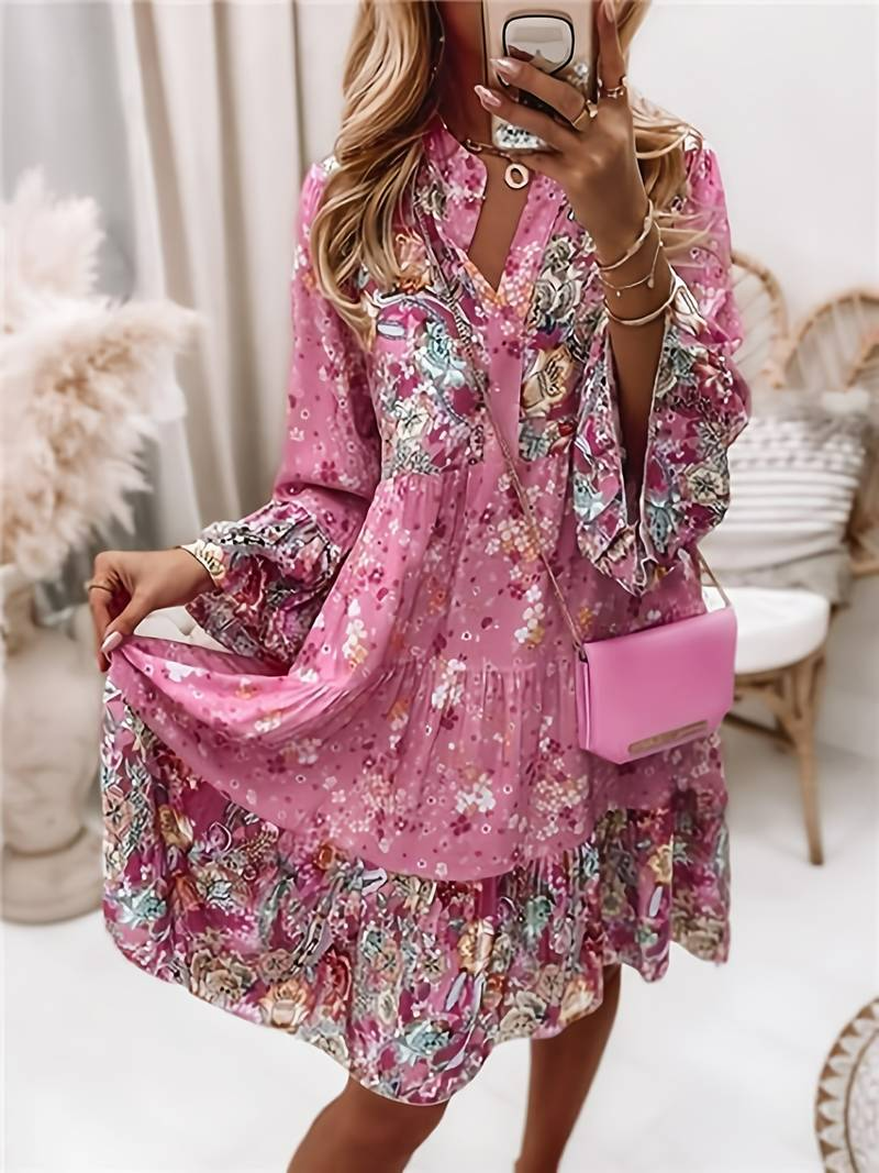 Adeena Floral Bohemian Dress