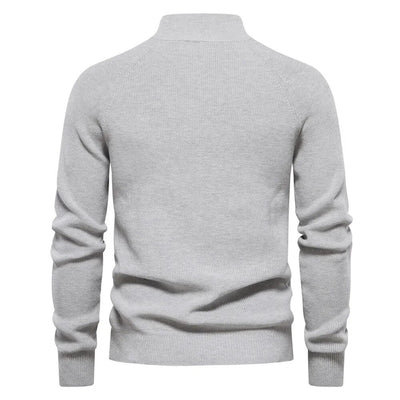 Brock | Classic Zip Neck Sweater