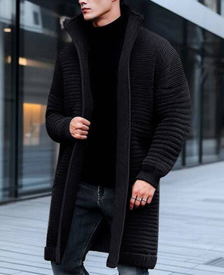 Liam | Men's long knit cardigan