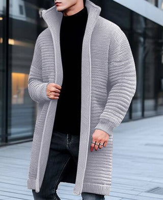 Liam | Men's long knit cardigan